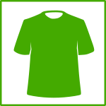 eco green clothing icon